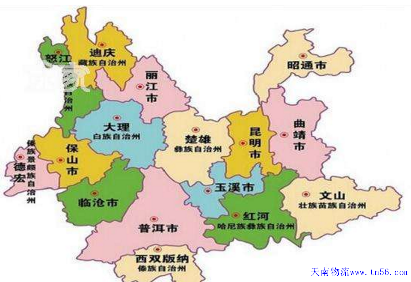 云南省舆图100happythink.cn